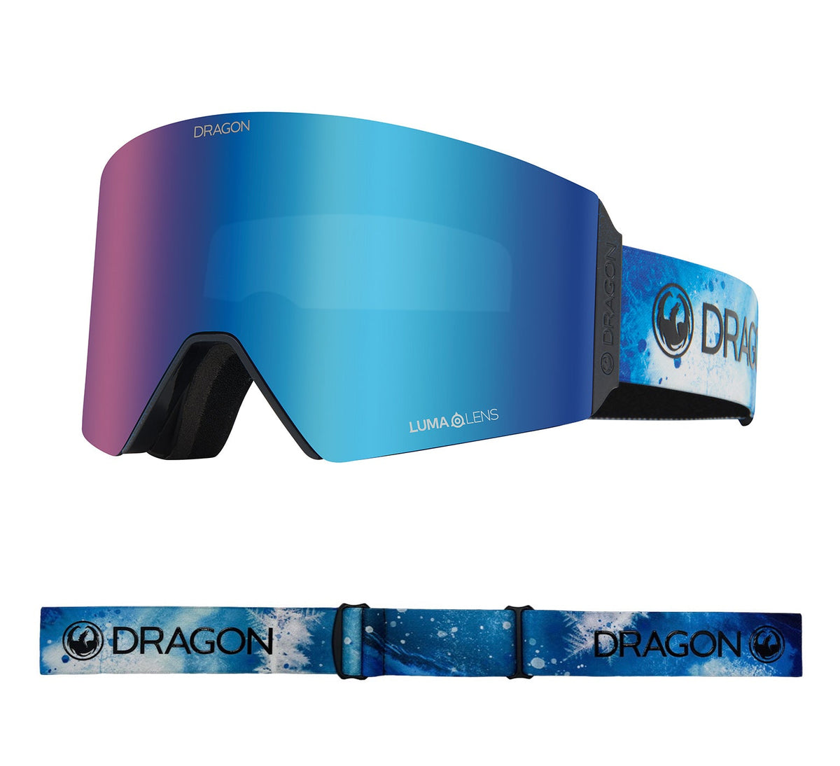 RVX OTG - Permafrost with Lumalens Blue Ionized &amp; Lumalens Amber Lens