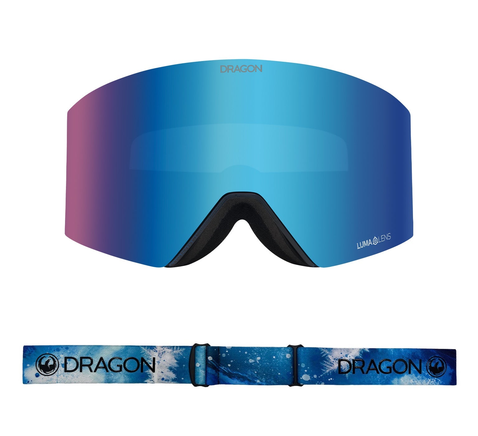 RVX OTG - Permafrost with Lumalens Blue Ionized & Lumalens Amber Lens