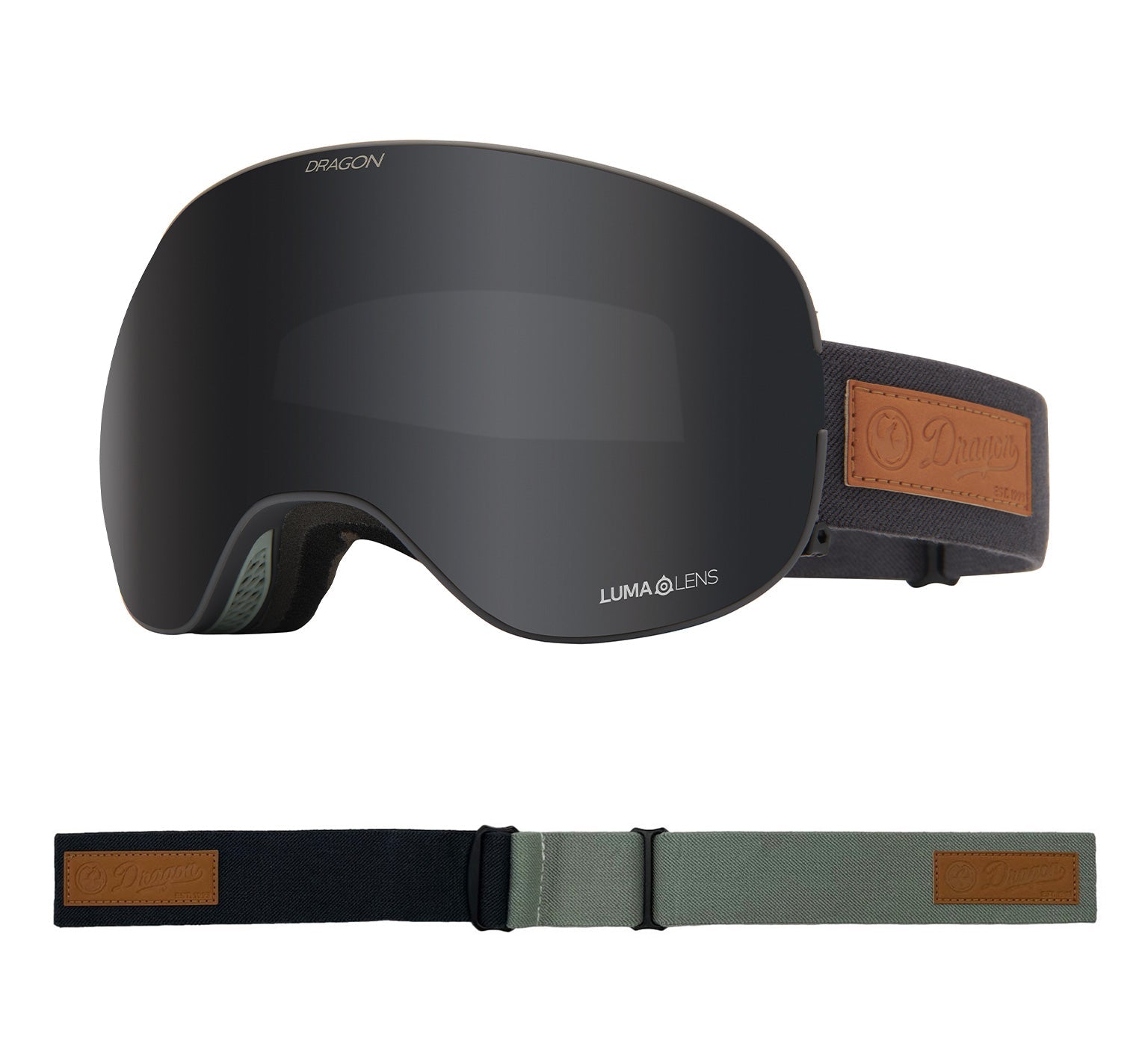 X2 - Pumice with Lumalens Dark Smoke & Lumalens Light Rose Lens