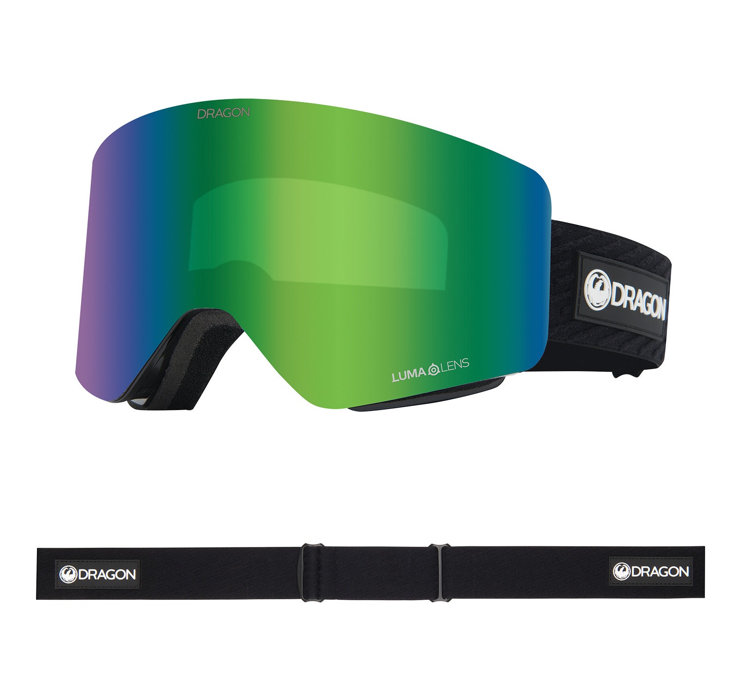 R1 OTG - Icon Green with Lumalens Green Ionized & Lumalens Amber Lens