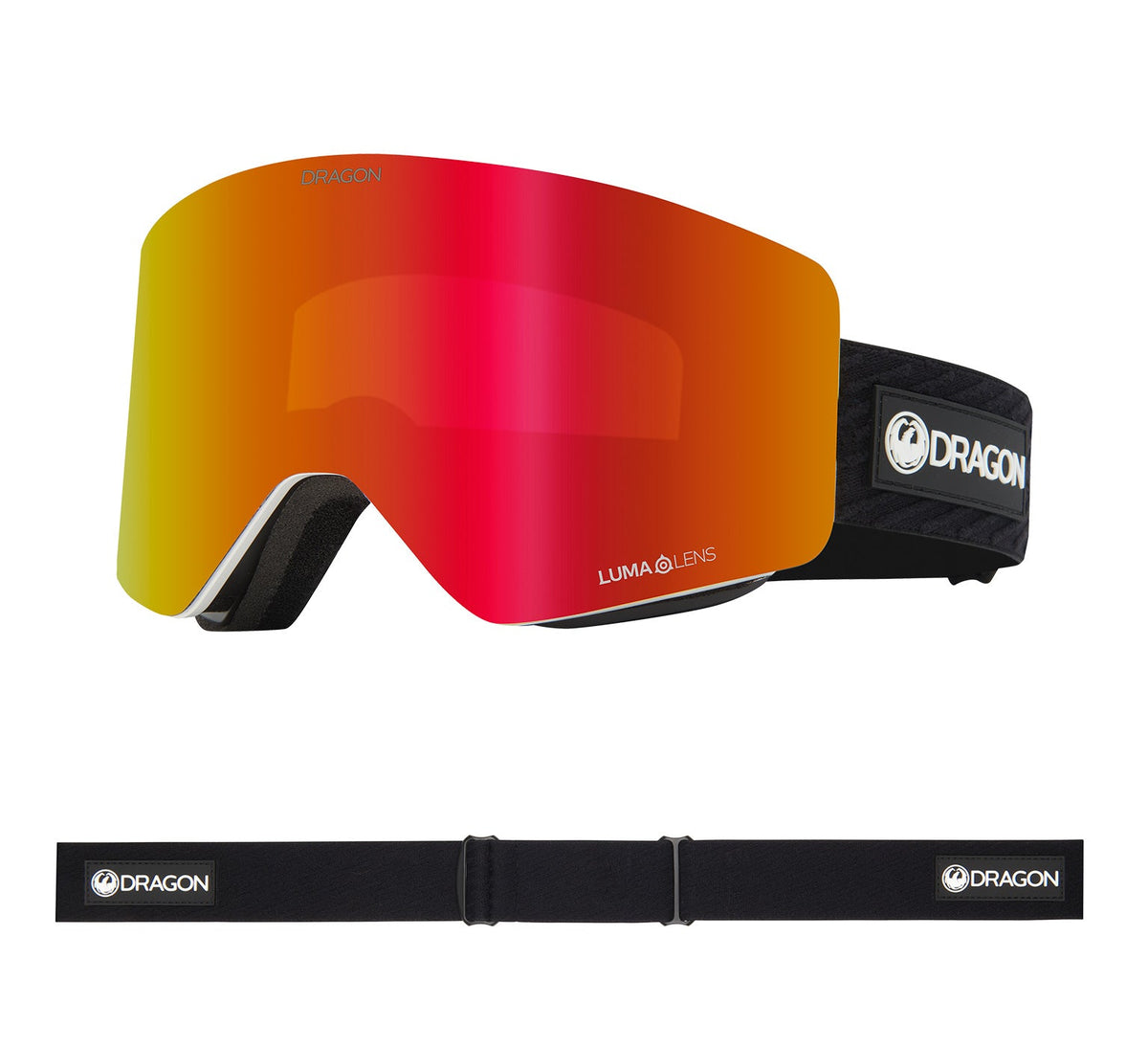 R1 OTG - Icon Red with Lumalens Red Ionized & Lumalens Light Rose Lens