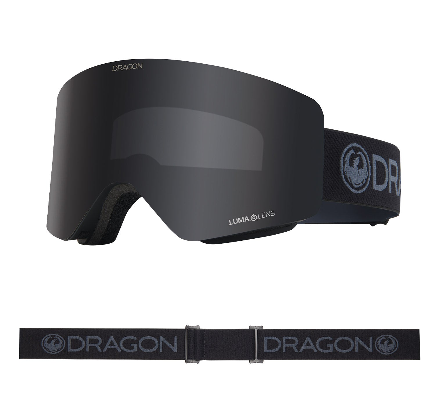 R1 OTG - Blackout with Lumalens Dark Smoke Lens