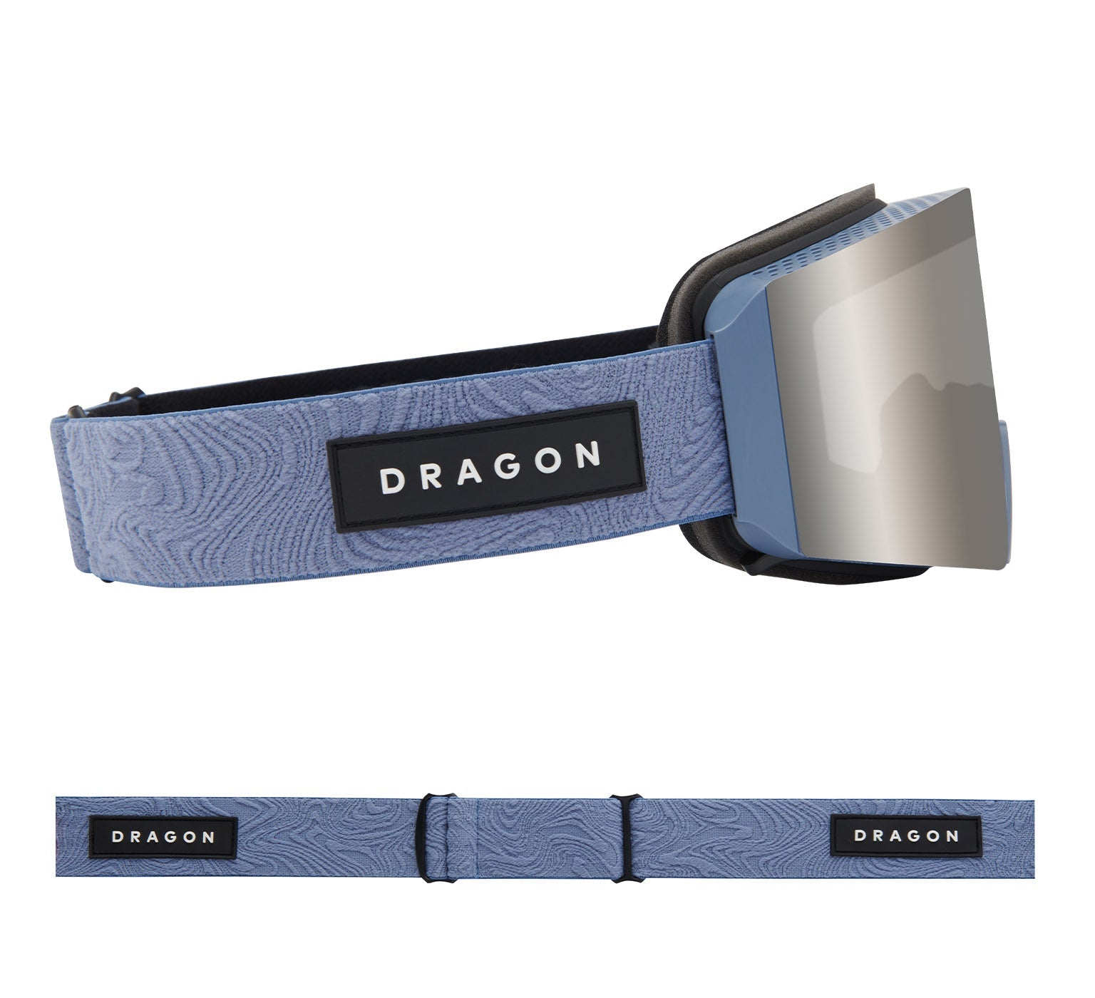RVX MAG OTG - Steel Blue with Lumalens Silver Ionized & Lumalens Amber Lens