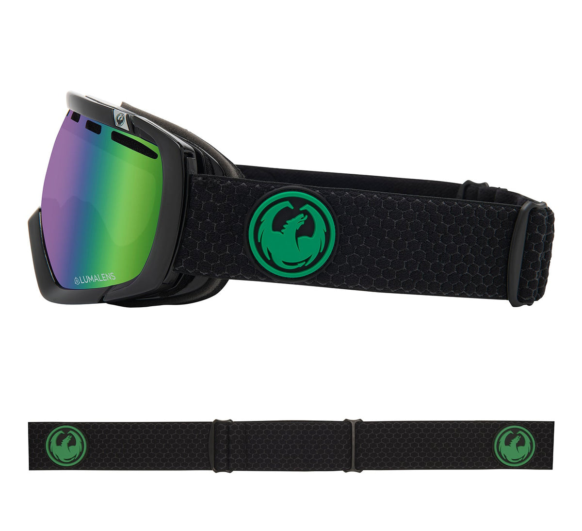 Rogue - Split with Lumalens Green Ionized & Lumalens Amber Lens