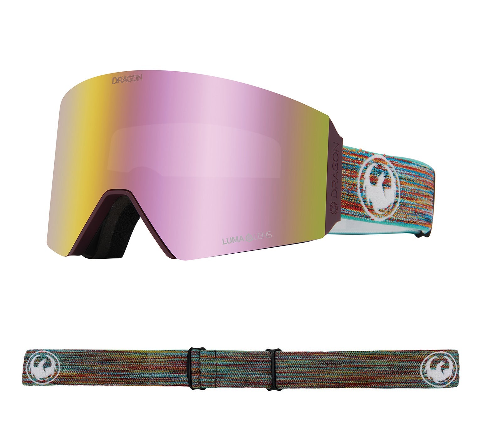 RVX OTG - Shred Together with Lumalens Pink Ionized & Lumalens Dark Smoke Lens