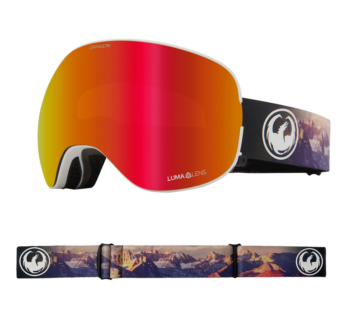 X2 - Sierra with Lumalens Red Ionized &amp; Lumalens Rose Lens