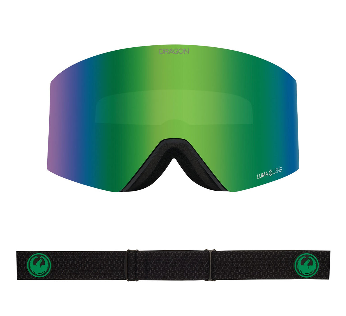 RVX OTG - Split with Lumalens Green Ionized & Lumalens Amber Lens