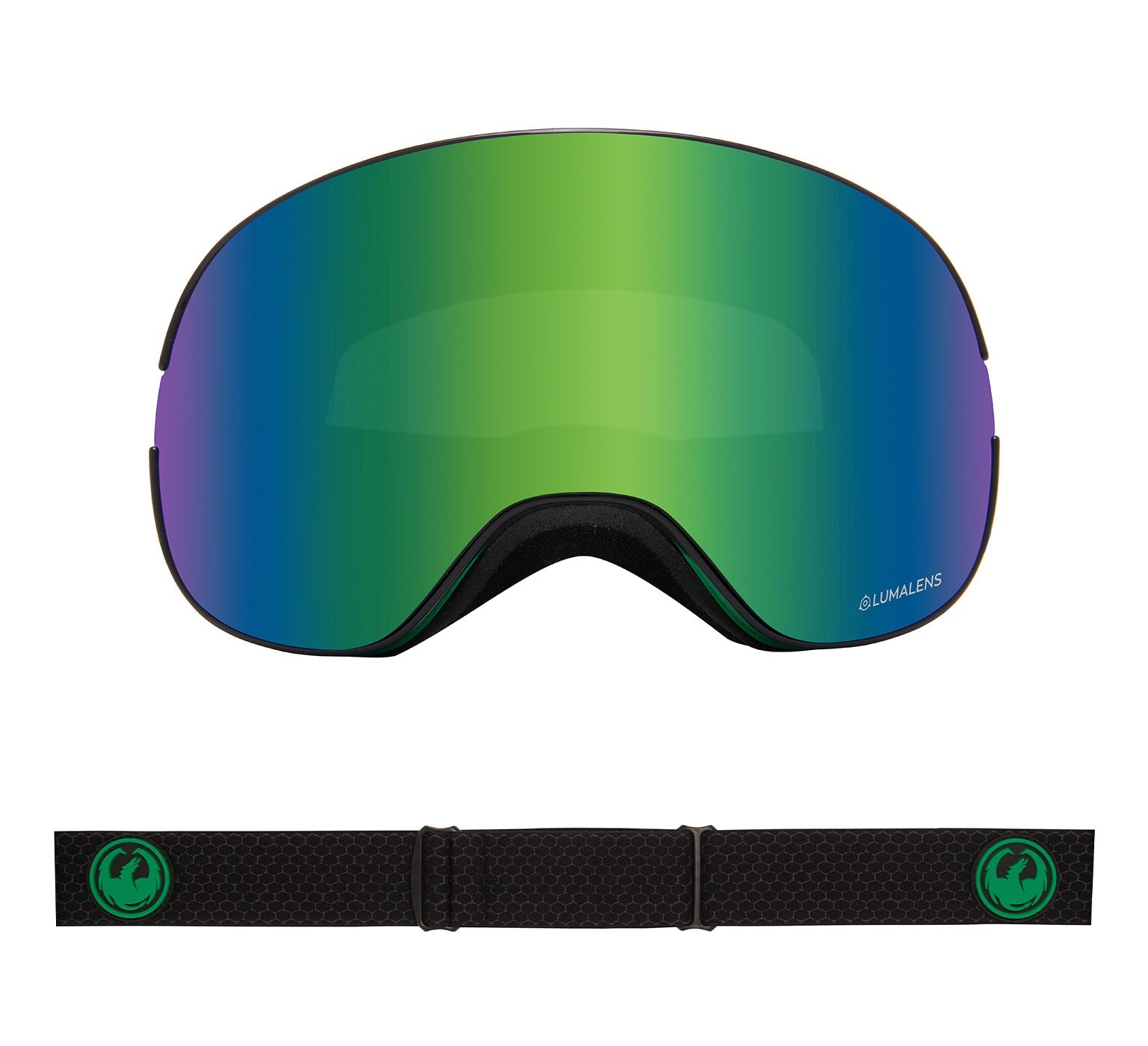 X2 - Split with Lumalens Green Ionized & Lumalens Amber Lens