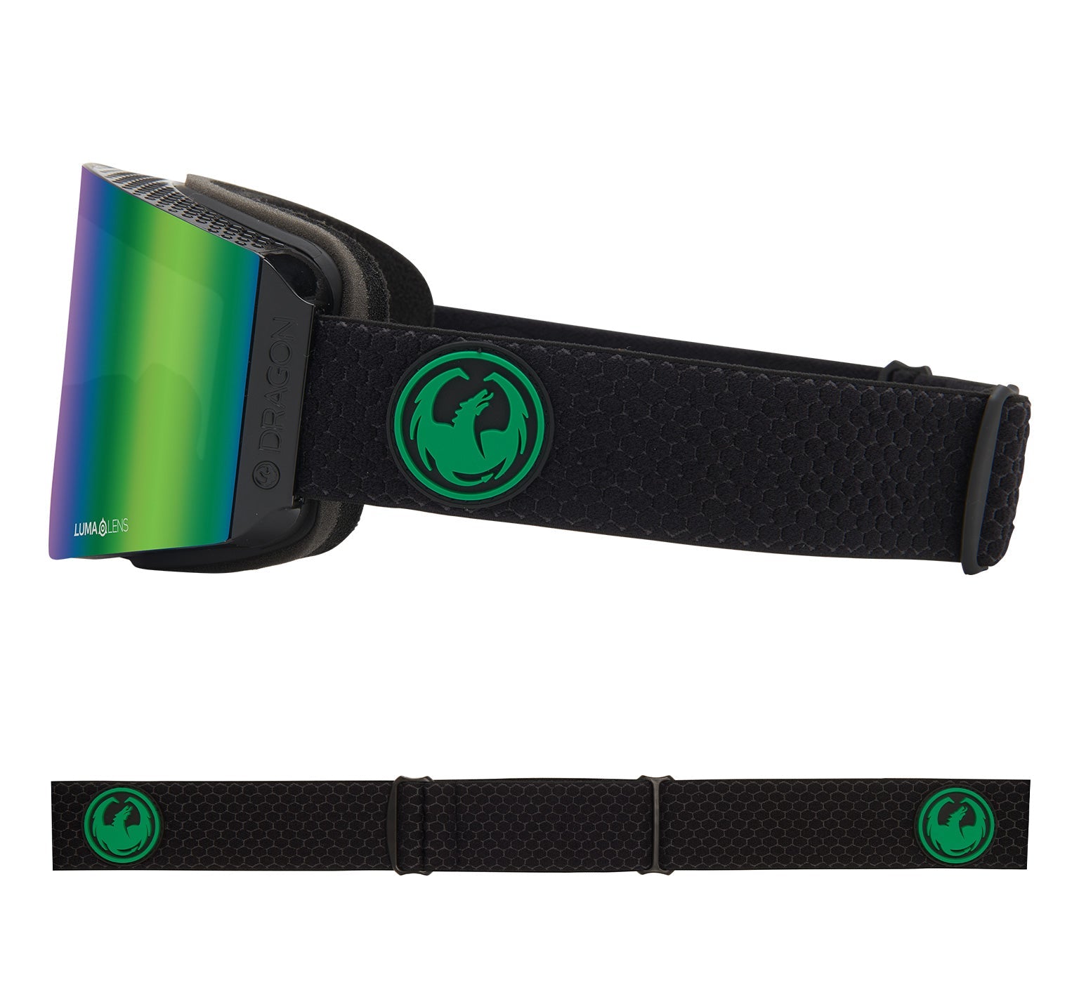 RVX OTG - Split with Lumalens Green Ionized & Lumalens Amber Lens