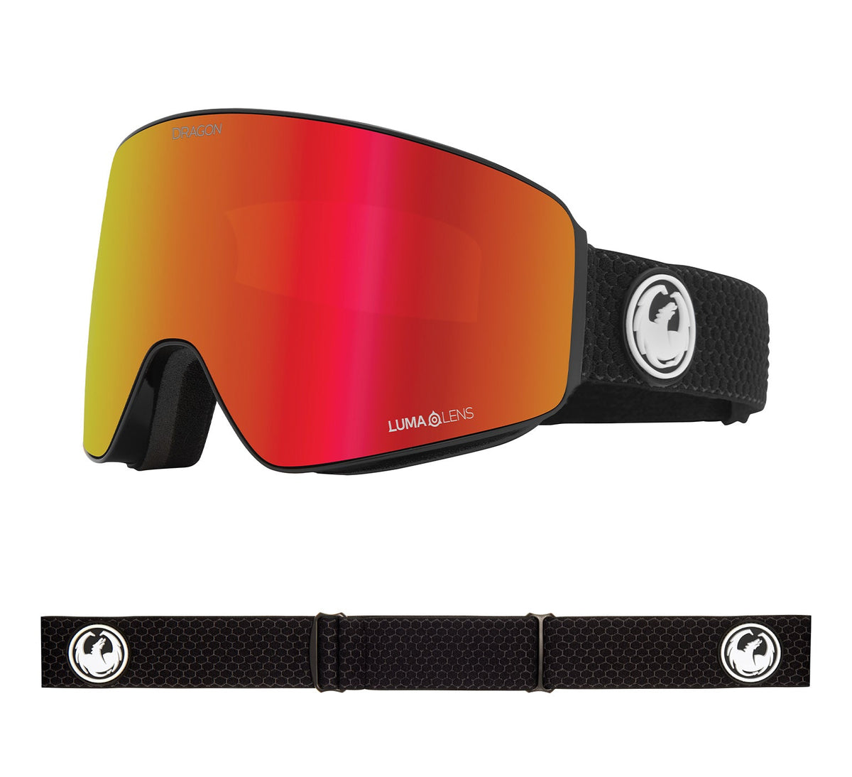PXV - Split with Lumalens Red Ionized &amp; Lumalens Light Rose Lens