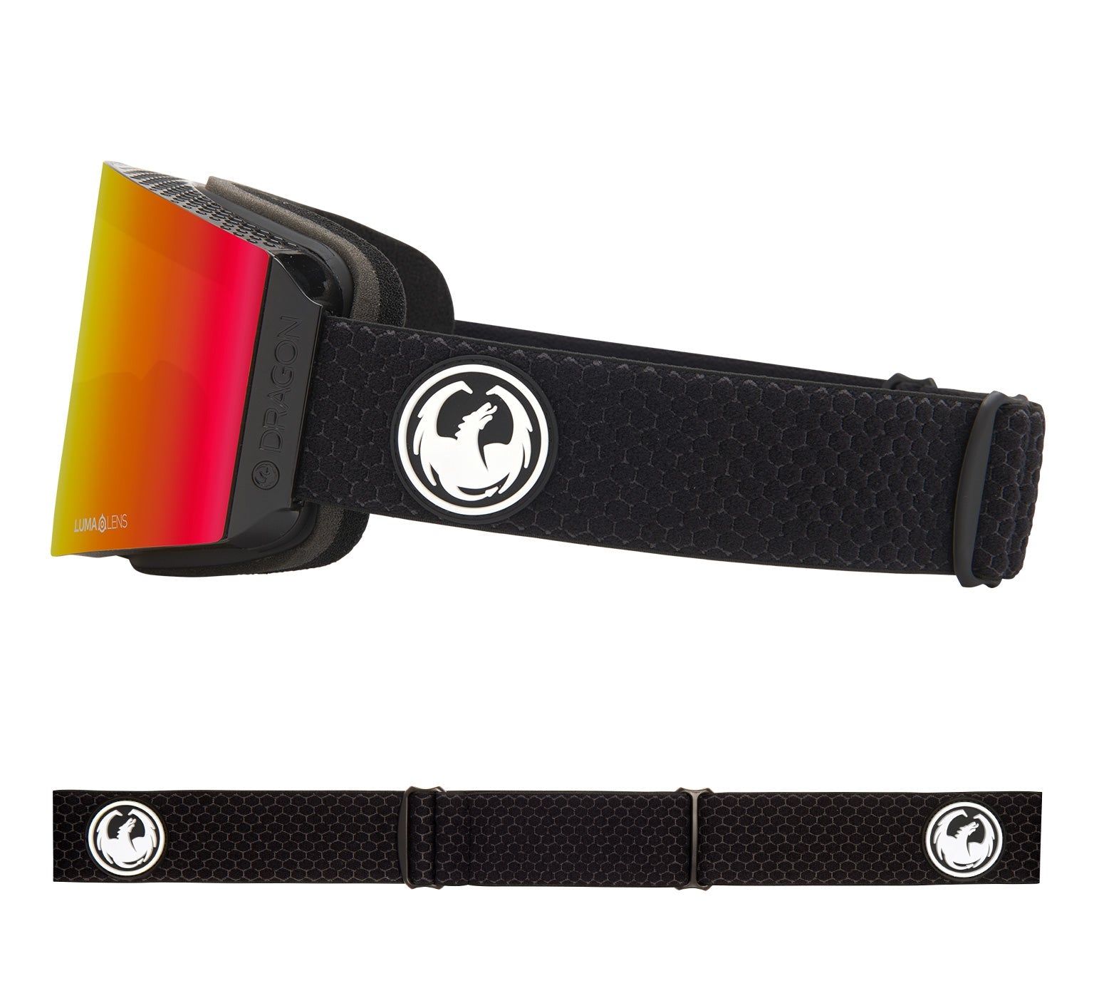 RVX OTG - Split with Lumalens Red Ionized & Lumalens Light Rose Lens