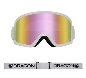 DX3 OTG - White with Lumalens Pink Ionized & Lumalens Dark Smoke Lens