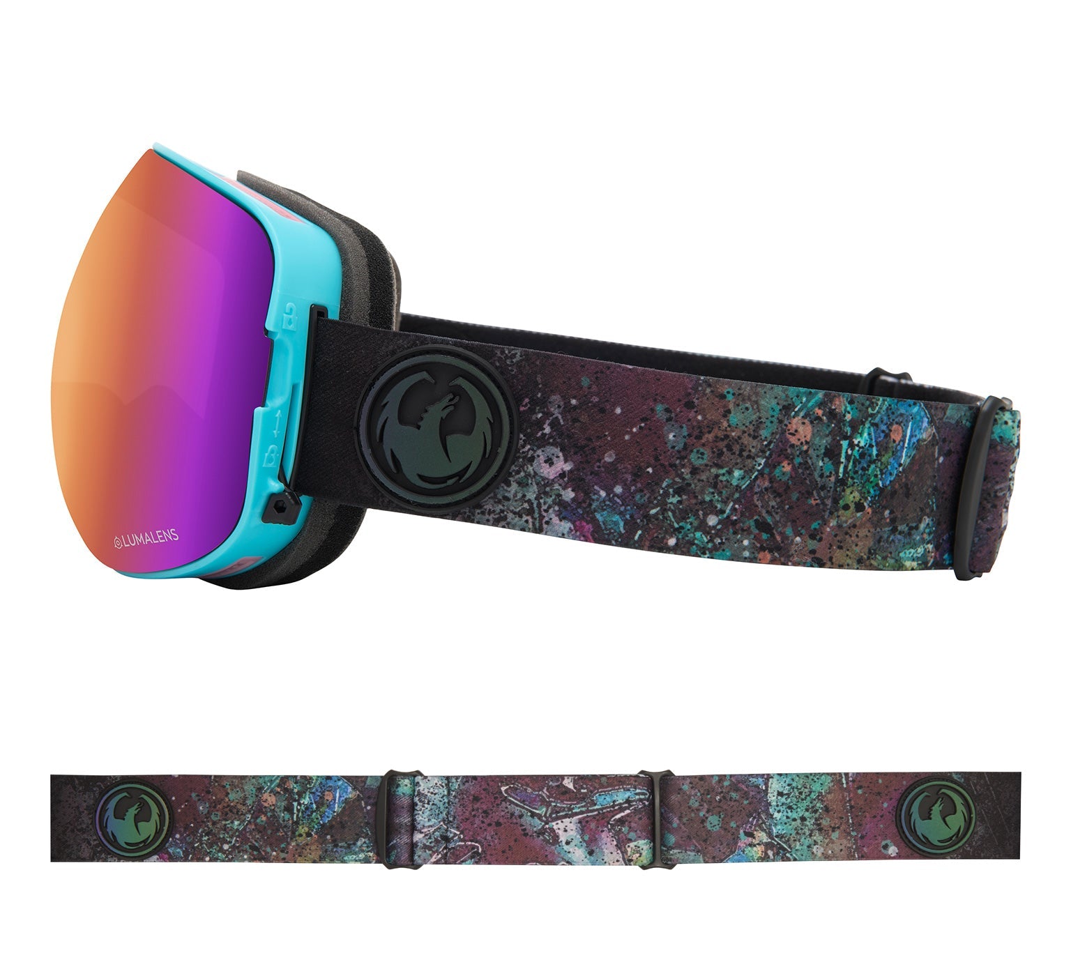 X2 - Abalone with Lumalens Purple Ionized & Lumalens Amber Lens