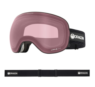 X2 - Icon Red with Lumalens Red Ionized & Lumalens Light Rose Lens