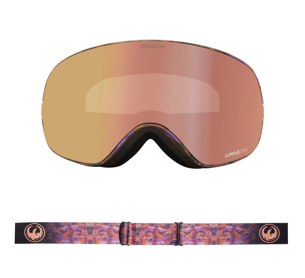 X2S - Amethyst with Lumalens Rose Gold Ionized & Lumalens Violet Lens