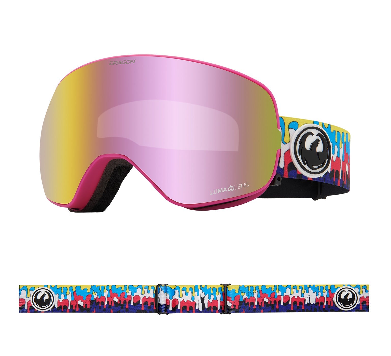 X2S - Drip with Lumalens Pink Ionized & Lumalens Dark Smoke Lens