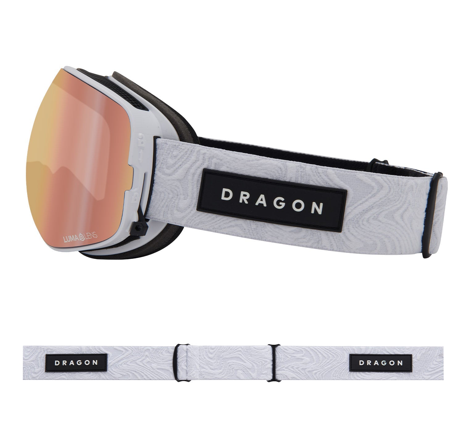 X2S - Snow with Lumalens Rose Gold Ionized & Lumalens Violet Lens