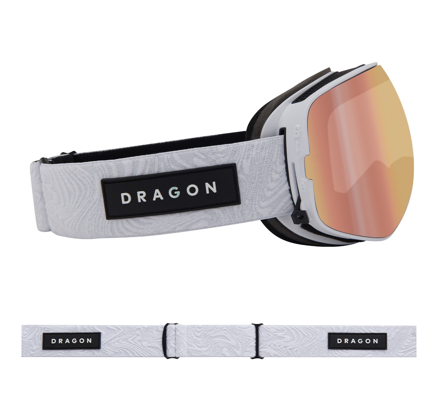 X2S - Snow with Lumalens Rose Gold Ionized & Lumalens Violet Lens