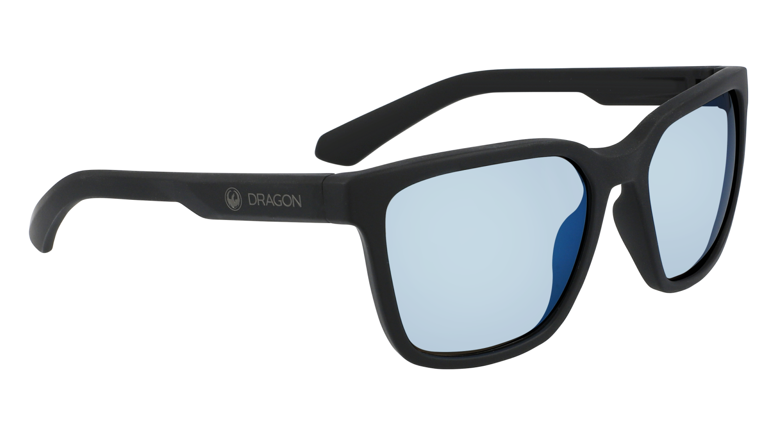 BURGEE - Matte Black H2O with Polarized Lumalens Sky Blue Ionized Lens