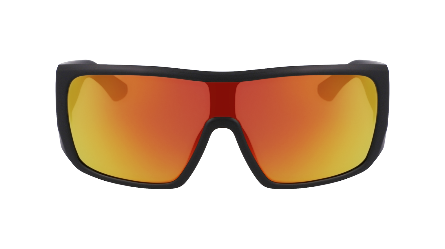 ROCKER - Matte Black with Lumalens Red Ionized Lens